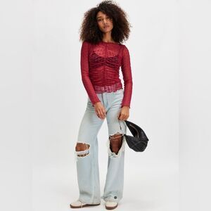 Free People NWT Most Likely Layering Top - XS